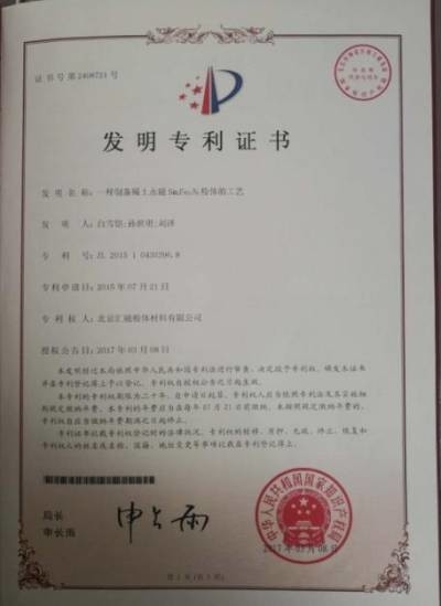 China Qingdao Magnet Magnetic Material Co., Ltd. Certificações